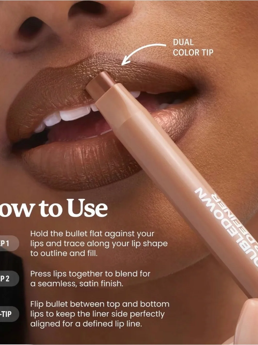 Sacheu Double Down Lip Definer - Keep It Pink